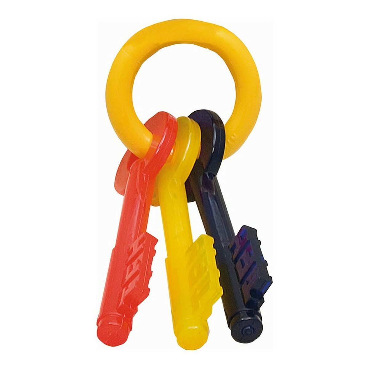 Giocattolo da mordere per cani Nylabone Chiavi Bacon Nylon Termoplastico Taglia XS Cuccioli