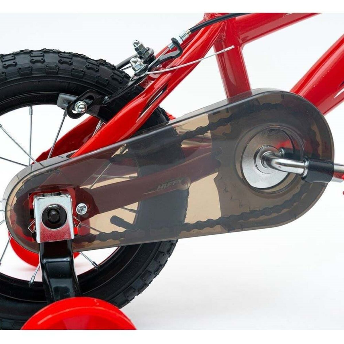 Bicicletta per Bambini Czerwony Huffy 72029W Nero Rosso 12"