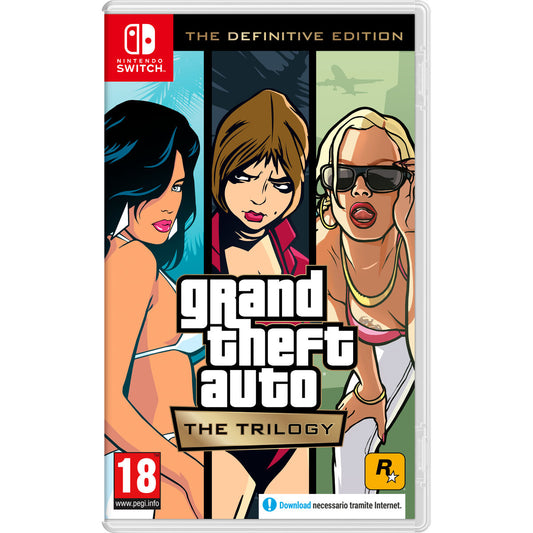 Videogioco per Switch Nintendo Grand Theft Auto: The Trilogy The Definitive Edition