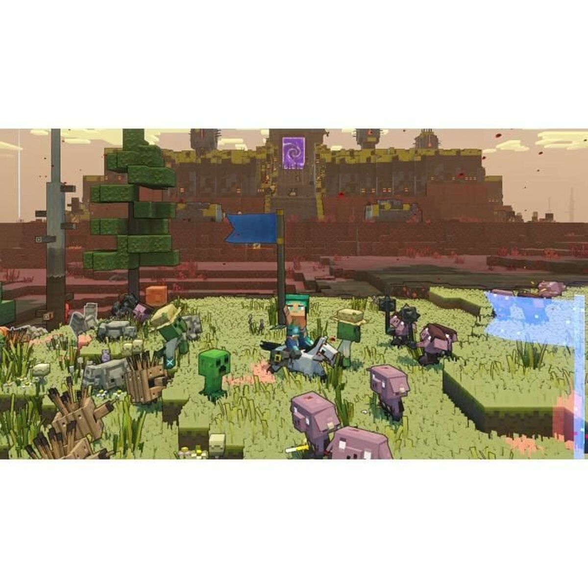 Videogioco per Switch Nintendo Minecraft Legends - Deluxe edition