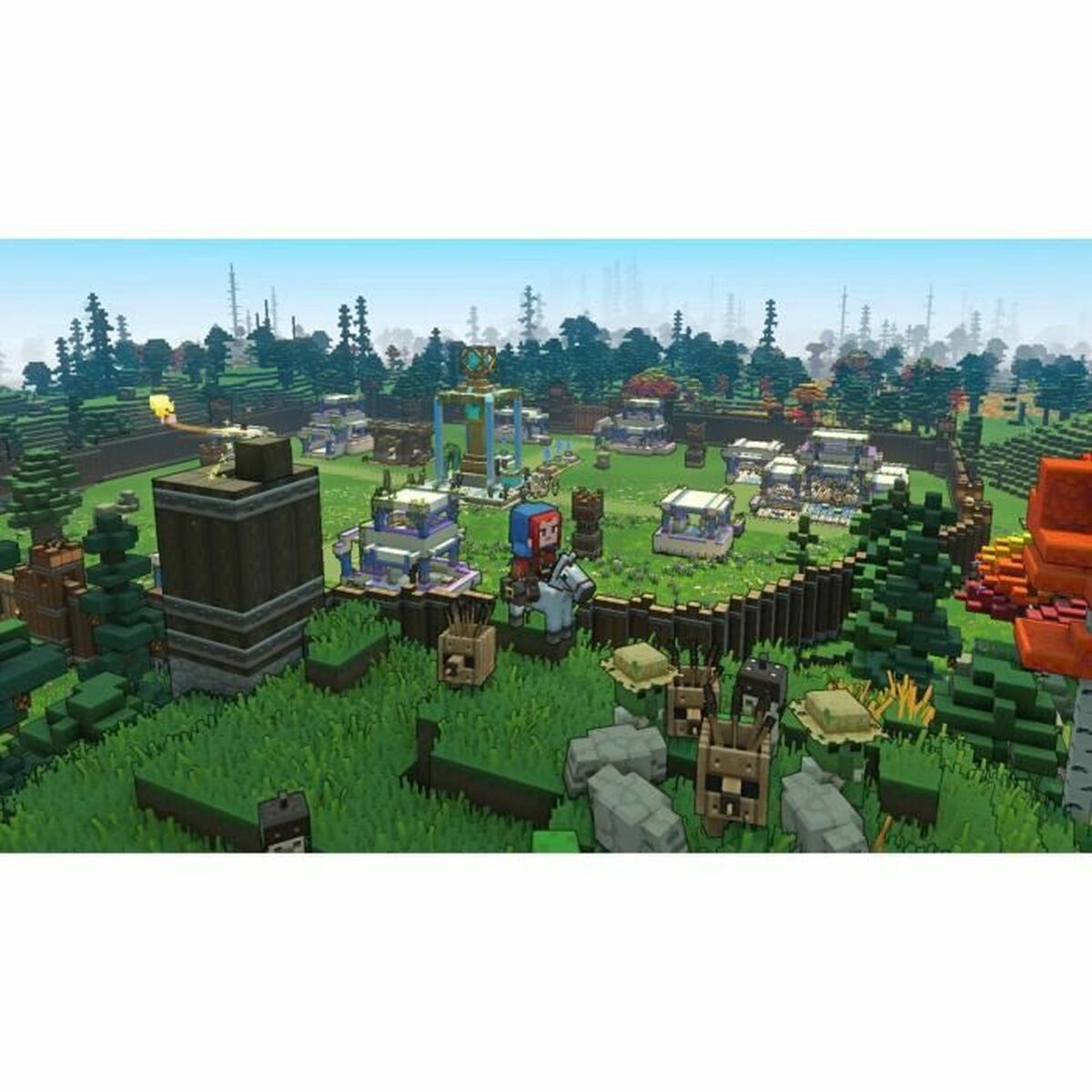 Videogioco per Switch Nintendo Minecraft Legends - Deluxe edition