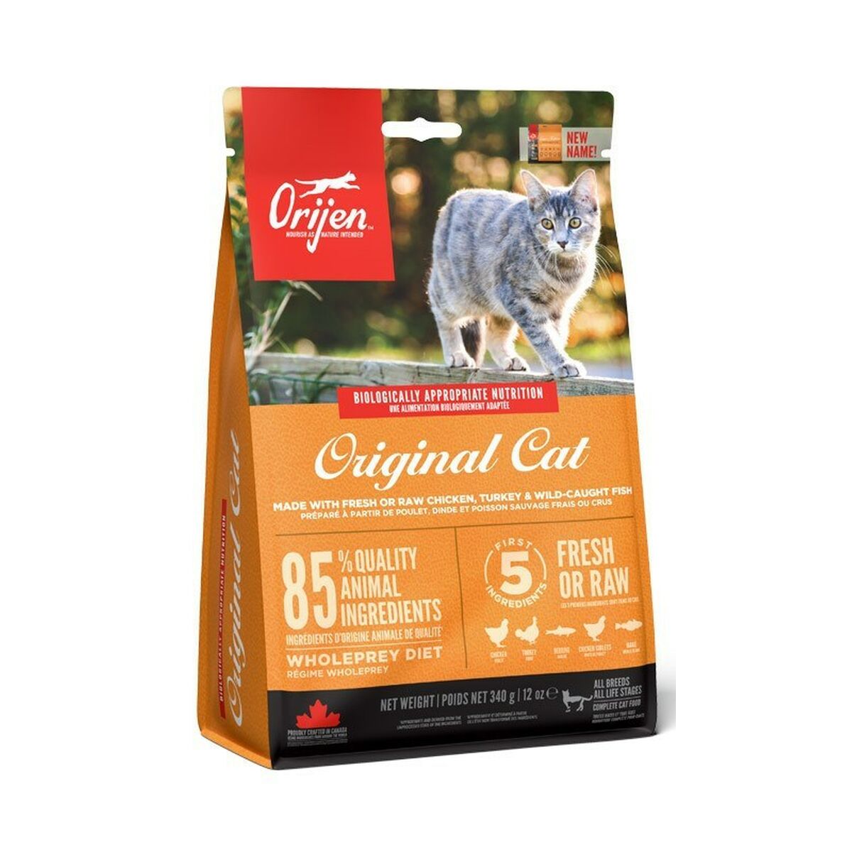 Cibo per gatti Orijen Original Cat Pollo Tacchino 340 g