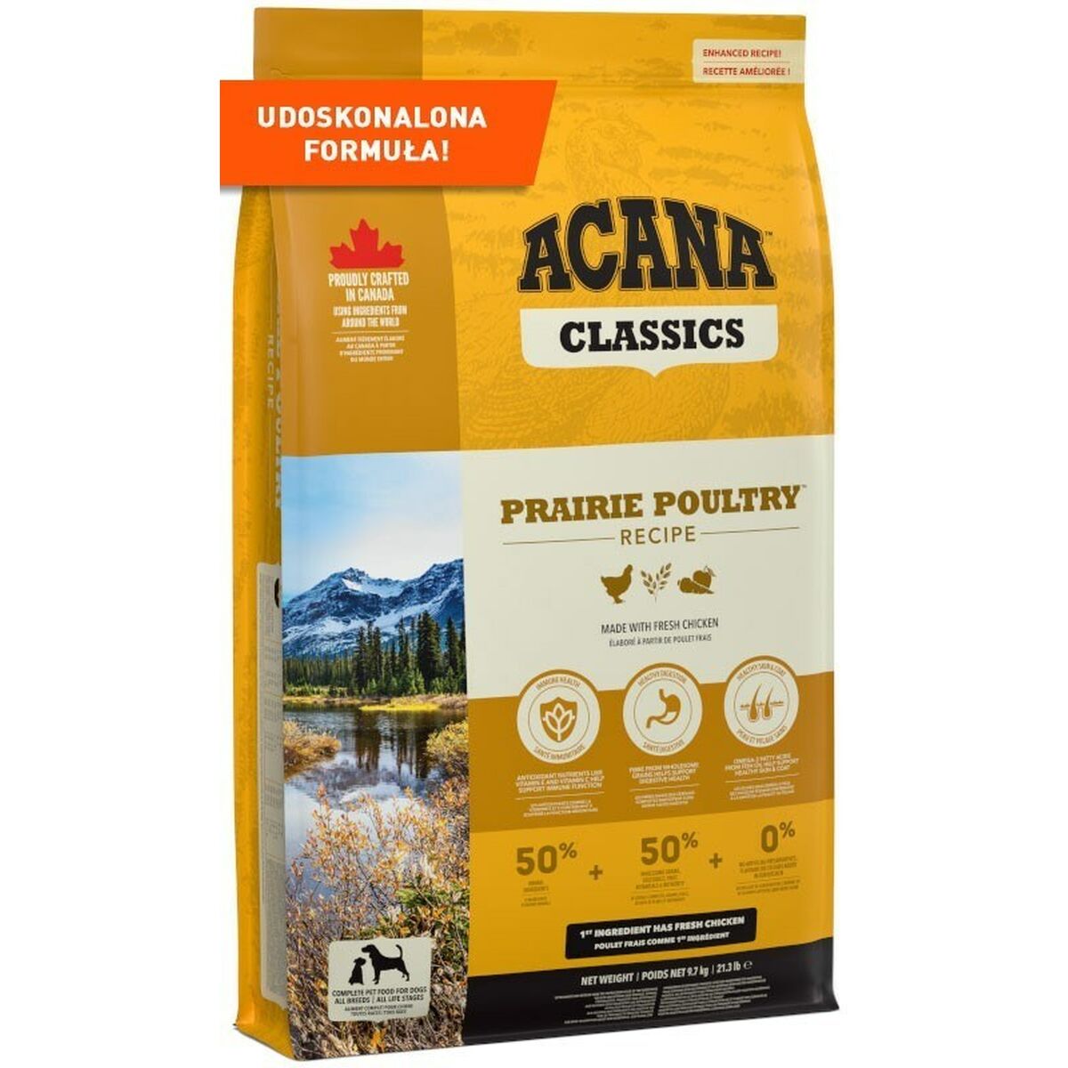 Io penso Acana Prairie Poultry Adulto Pollo 9,7 Kg