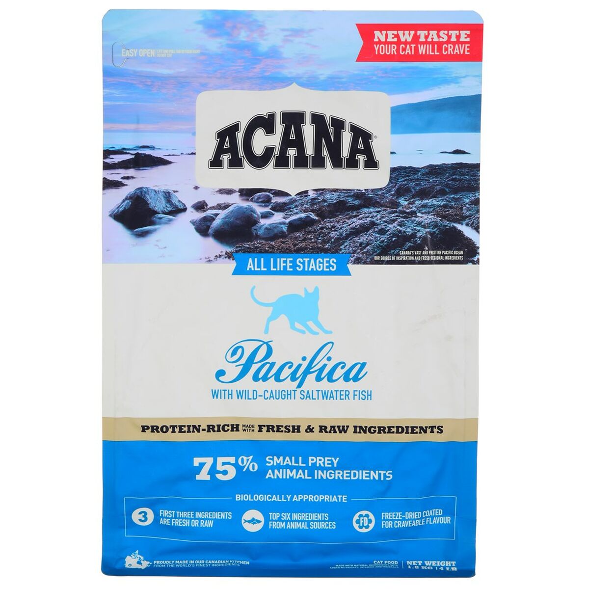 Cibo per gatti Acana Pacifica Pesce 1,8 kg