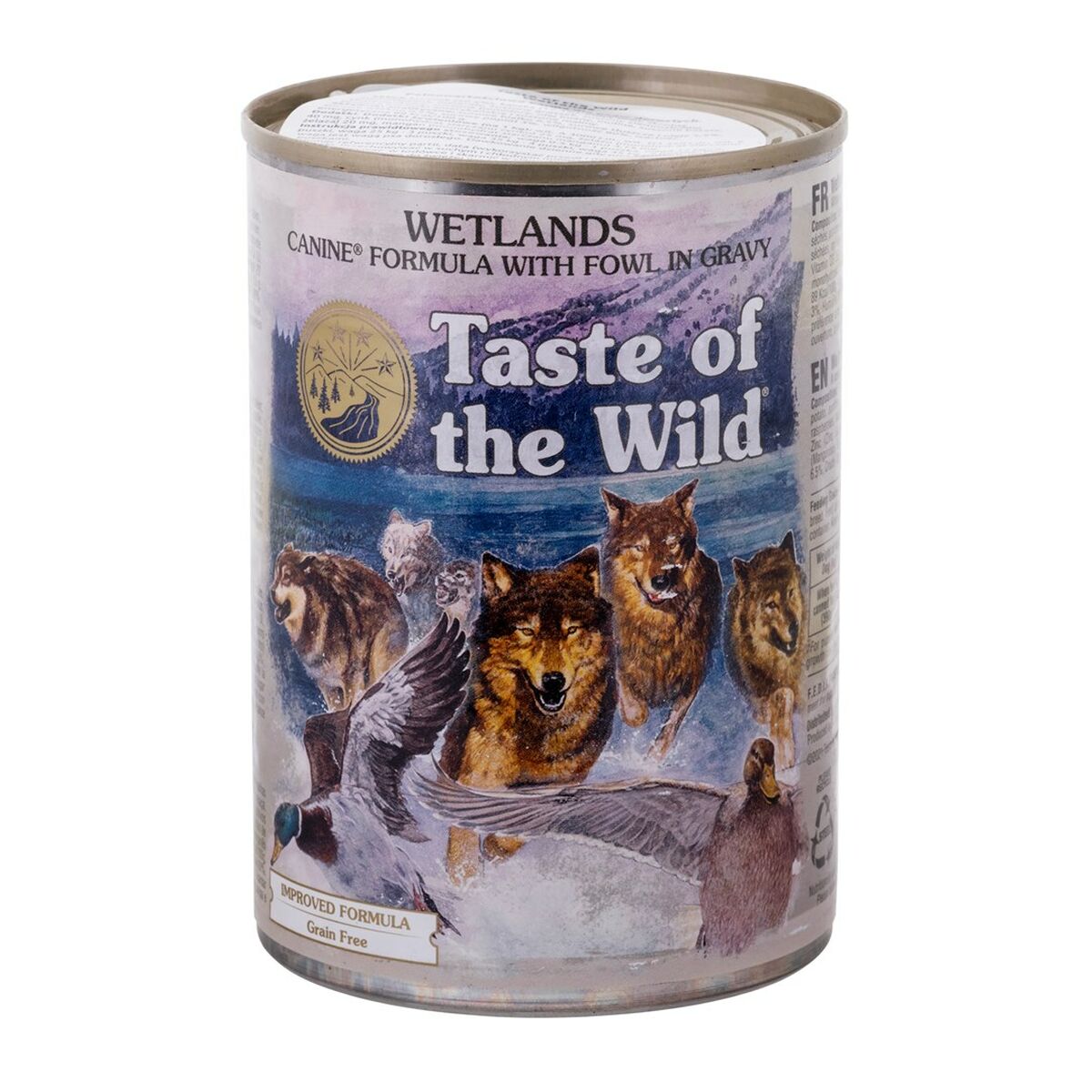 Cibo umido Taste Of The Wild Wetlands Tacchino Anatra Uccelli 390 g