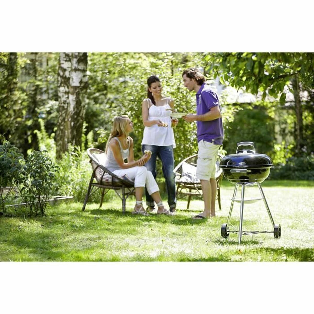 Barbecue Weber Compact Ø 47 cm Acciaio Smaltato