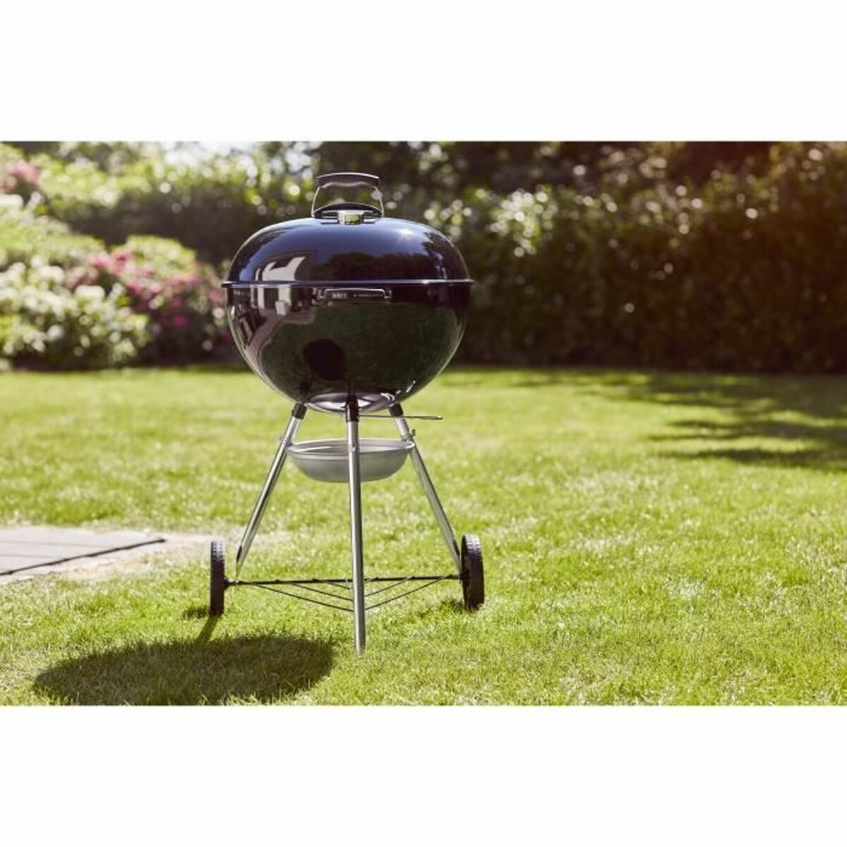 Barbecue a Carbone con Coperchio e Ruote Weber Original E-5710 Nero