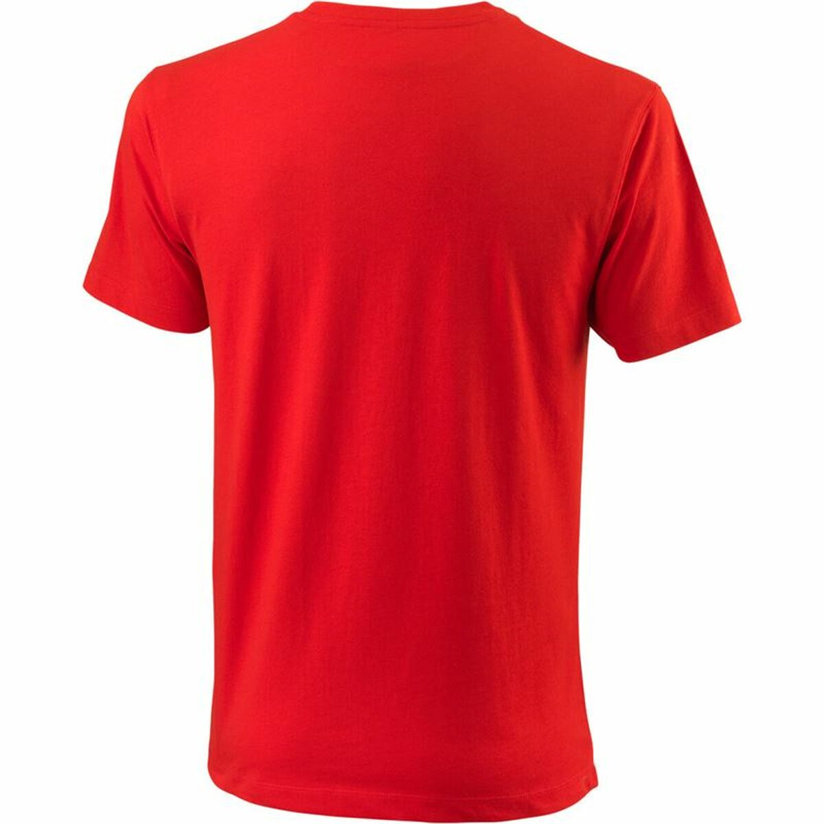 Maglia a Maniche Corte Uomo Wilson Team II Teach Rosso