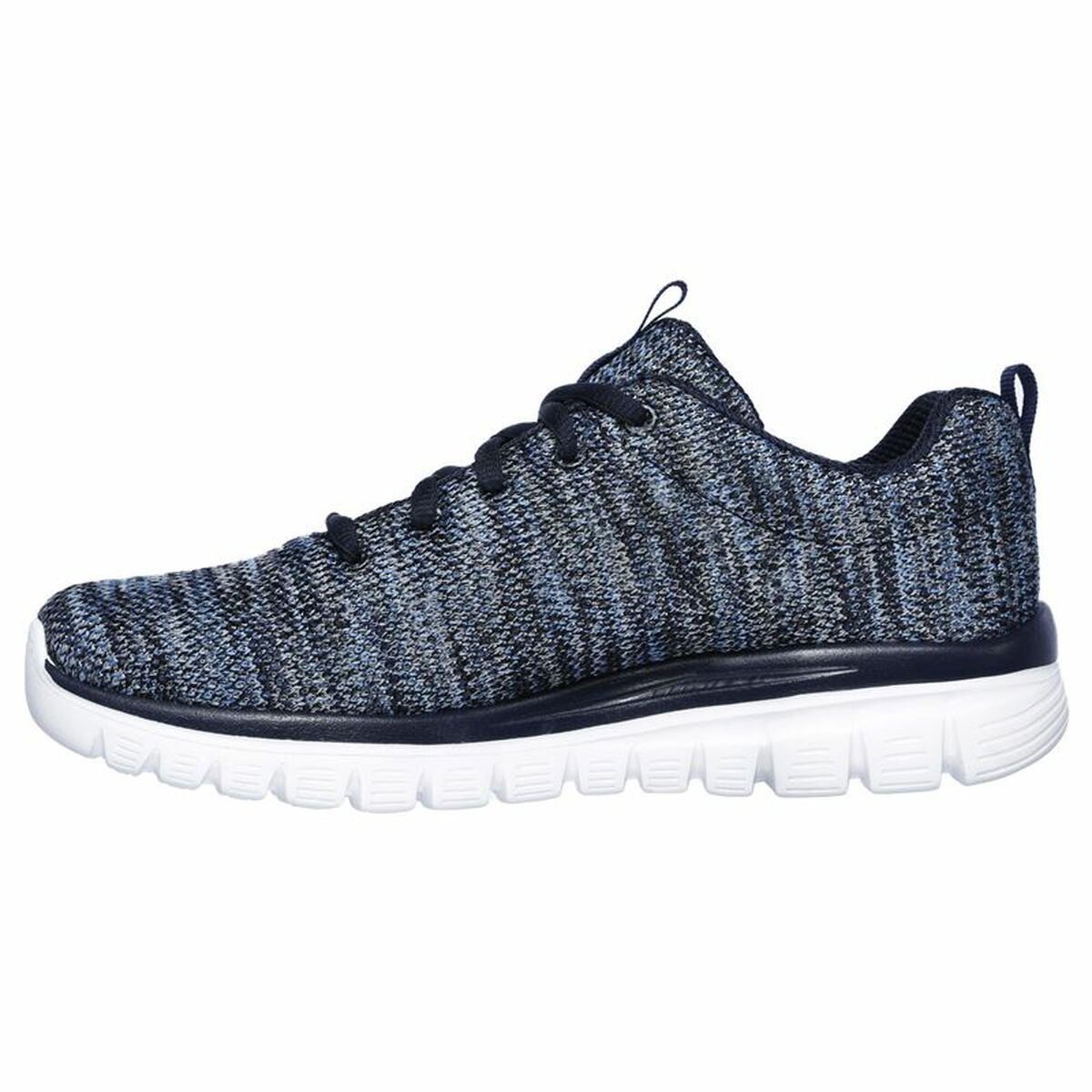 Scarpe Sportive da Donna Skechers GRACEFUL-TWISTED FORTUNE Blu scuro Donna