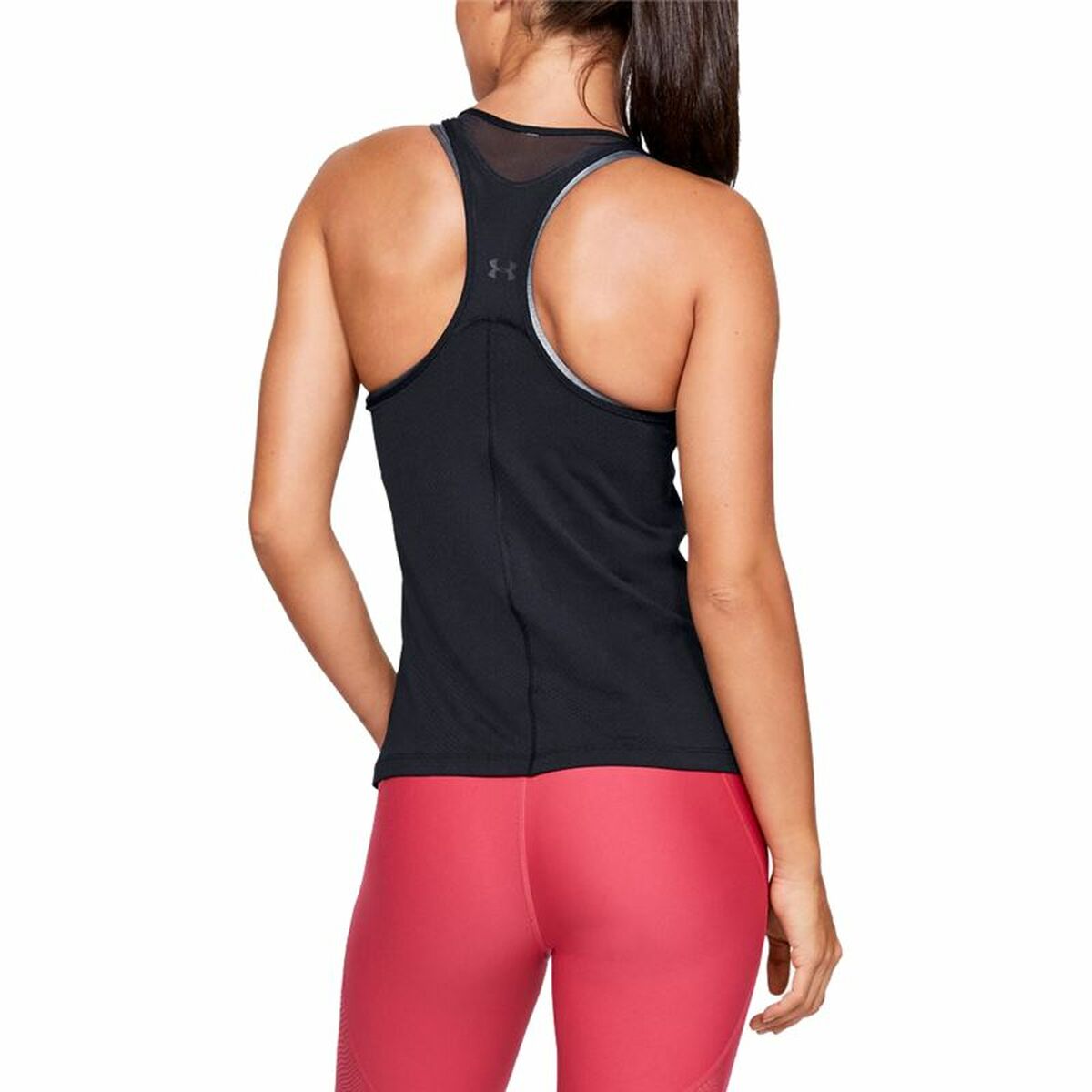 Canotta Donna Under Armour Racer Tank Nero