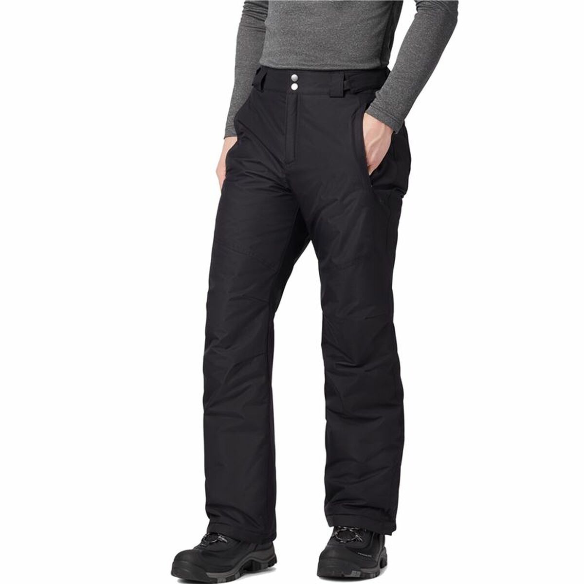 Pantaloni da neve Columbia Talla S Nero Uomo