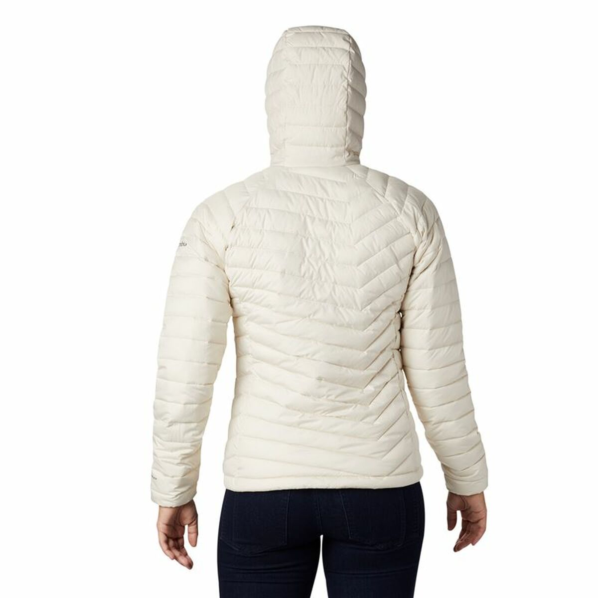 Giacca Sportiva da Donna Columbia Powder Lite Bianco