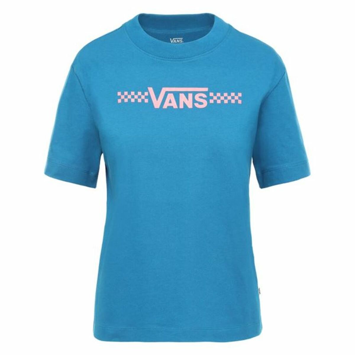 Maglia a Maniche Corte Donna Vans Funnier Times Azzurro