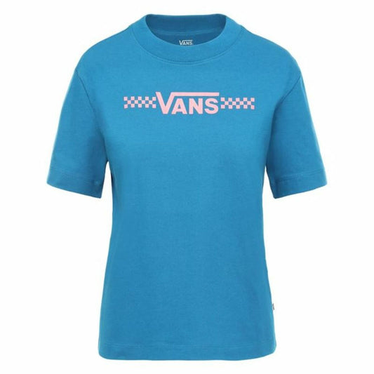 Maglia a Maniche Corte Donna Vans Funnier Times Azzurro