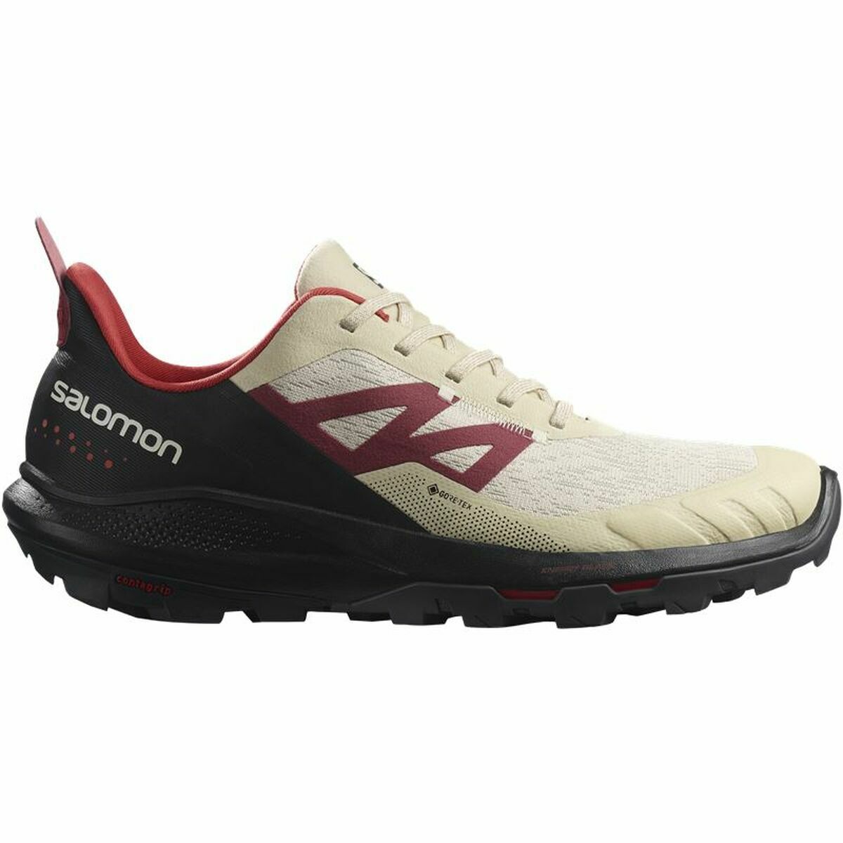 Scarpe da Running per Adulti Salomon Outpulse Gore-Tex Beige