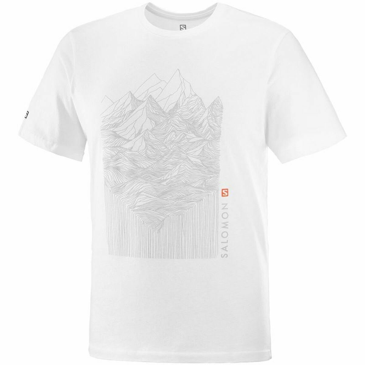 Maglia a Maniche Corte Uomo Salomon Outlife Bianco