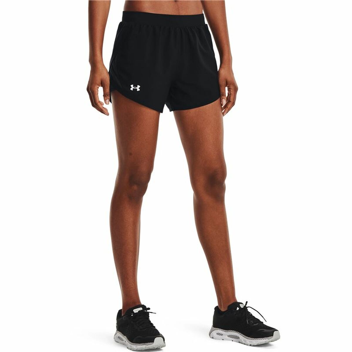 Pantaloncini Sportivi da Donna Under Armour Fly-By 2.0 Nero