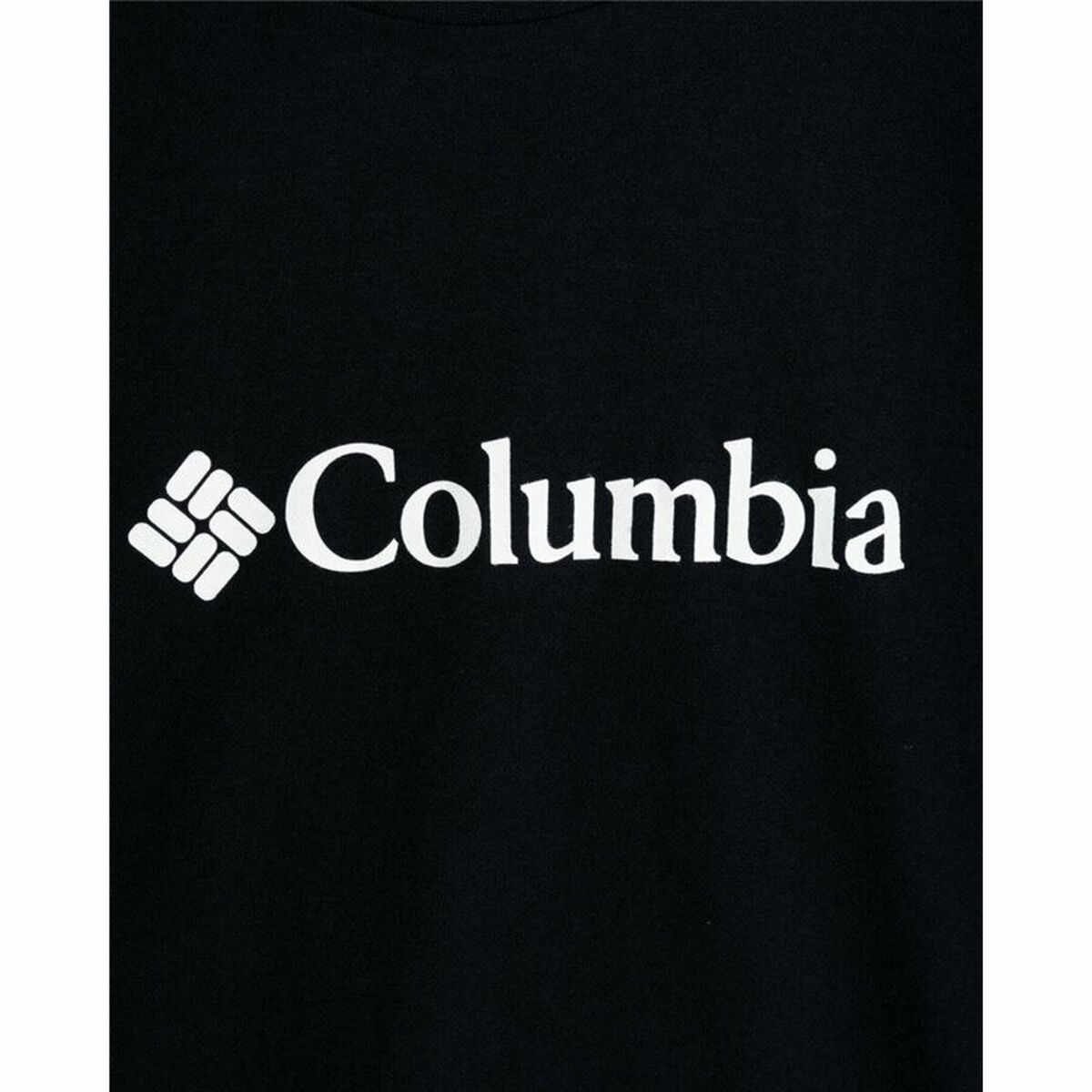 Maglia a Maniche Corte Uomo Columbia CSC Basic Logo Nero