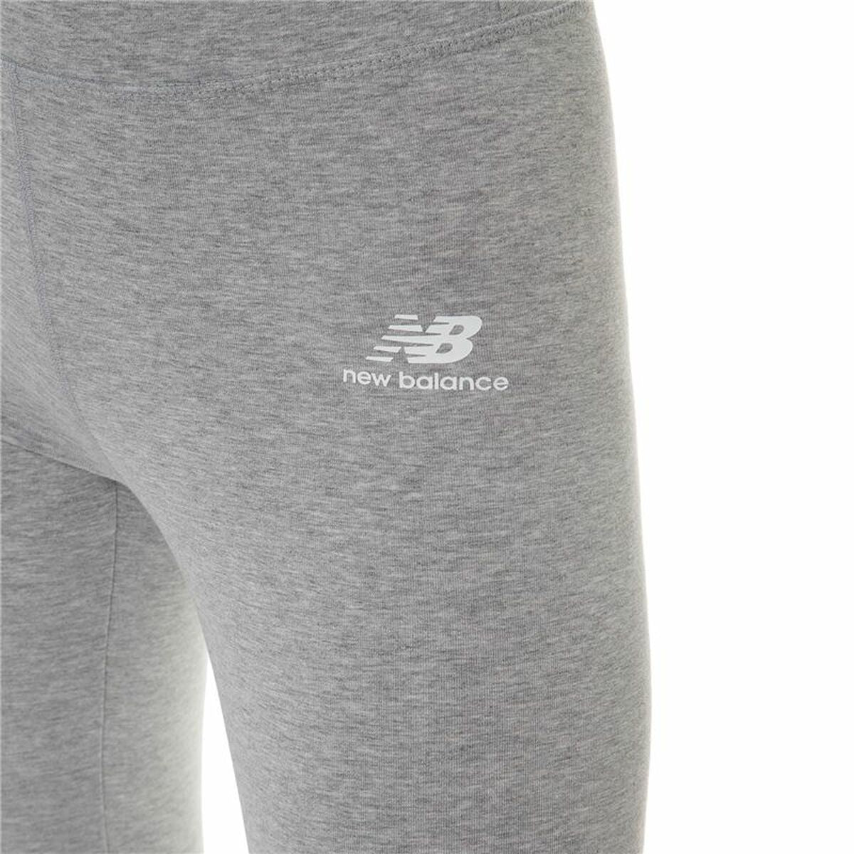 Leggings Sportivo da Donna New Balance  Athletics Core Grigio