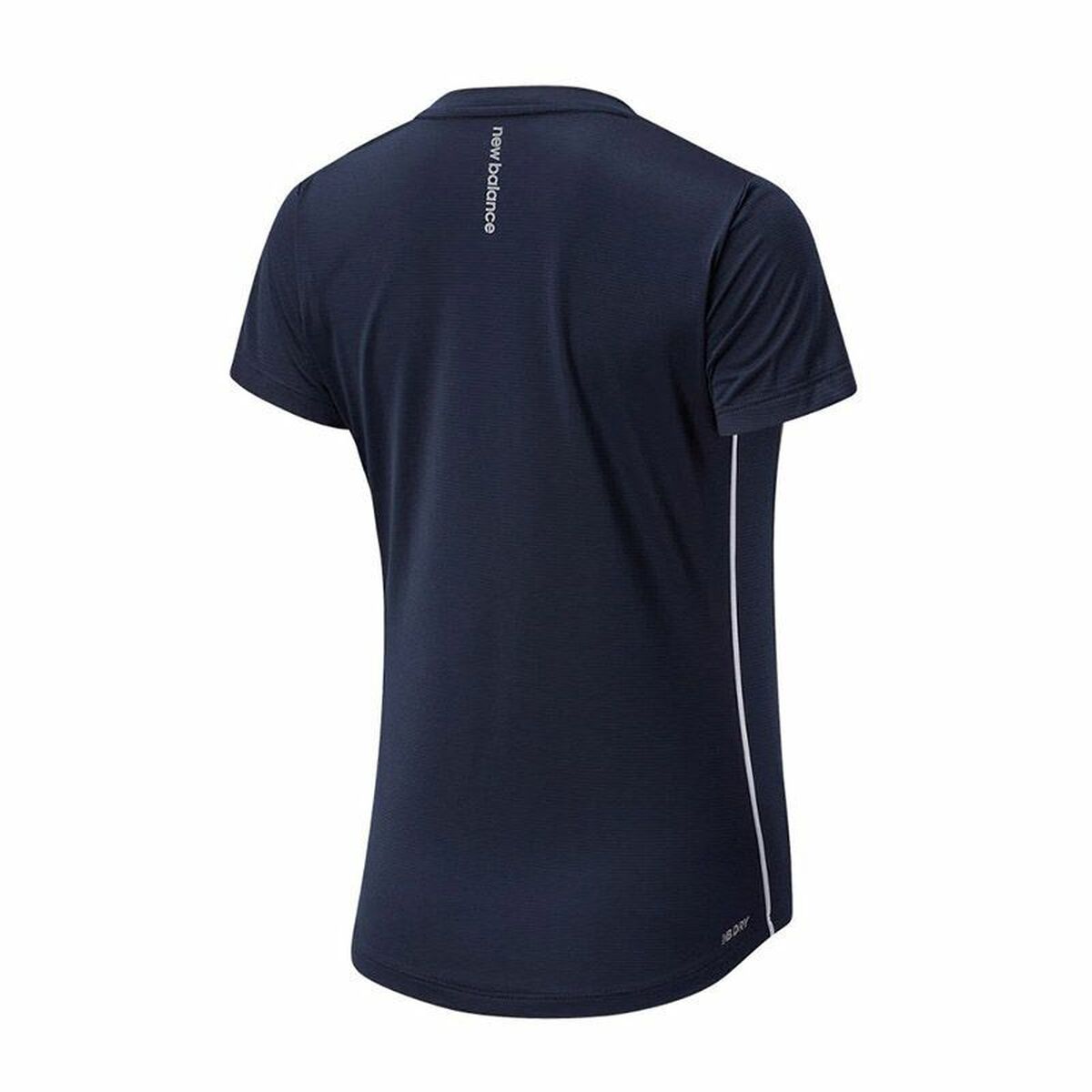 Maglia a Maniche Corte Uomo New Balance Accelerate Blu scuro