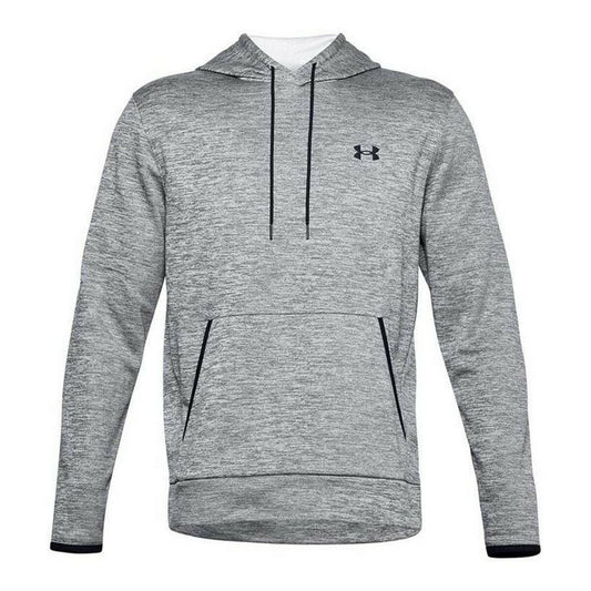 Felpa con Cappuccio Uomo Under Armour Fleece Twist Grigio scuro