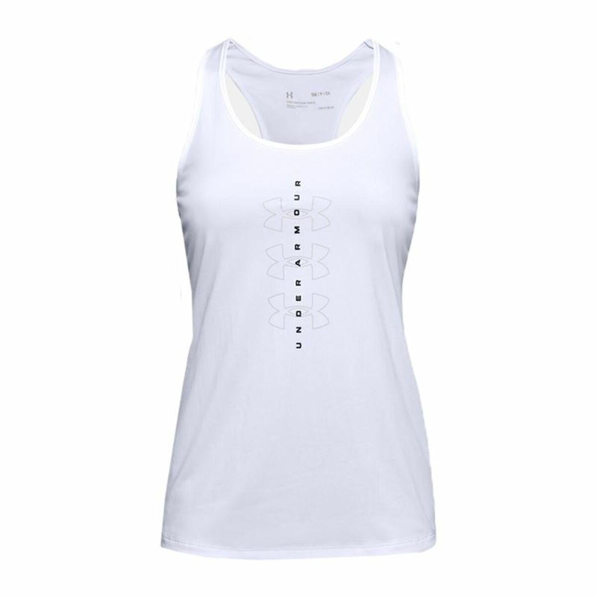 Canotta Donna Under Armour Tech Twist Graphic Tank Bianco