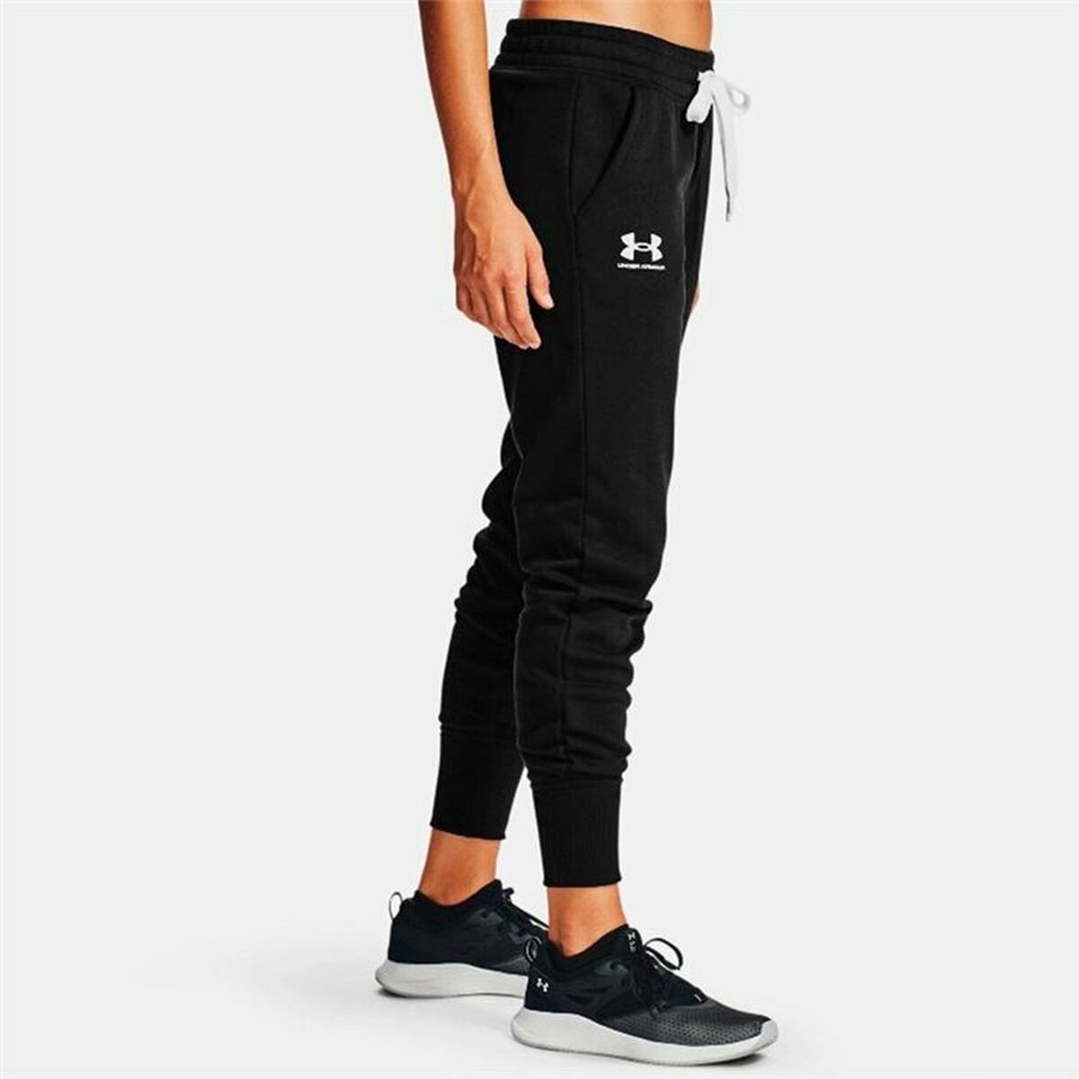 Pantalone Lungo Sportivo Under Armour Nero Donna