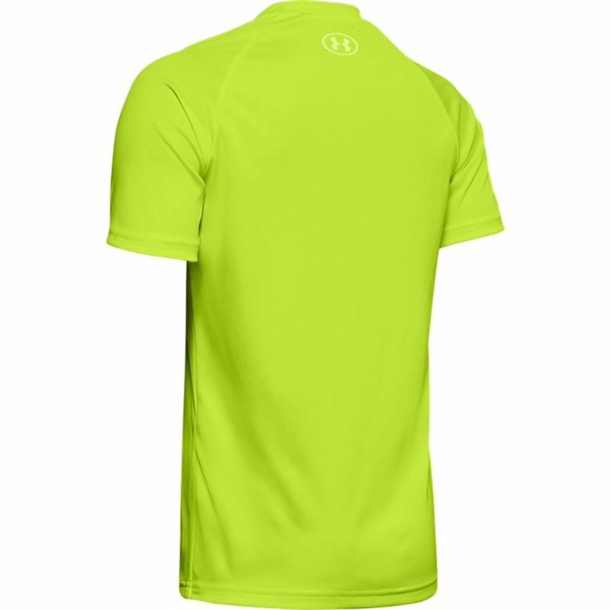 Maglia a Maniche Corte Bambino Under Armour Tech Big Logo Giallo