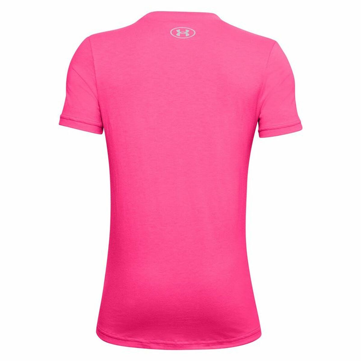 Maglia a Maniche Corte per Bambini Under Armour UA Tech Rosa