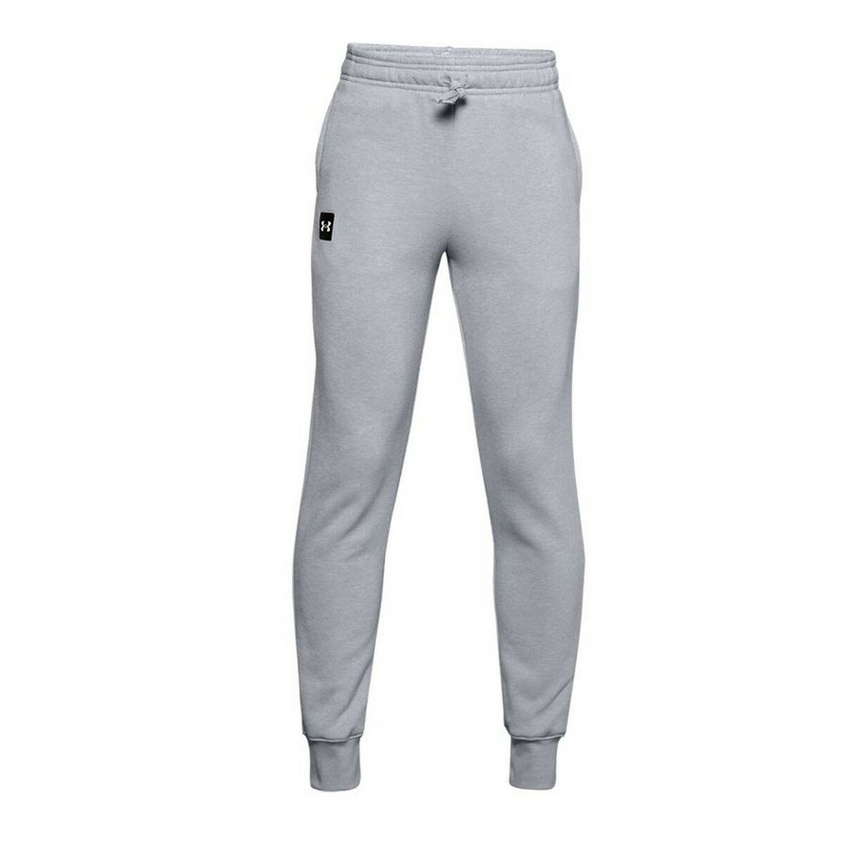 Pantalone di Tuta per Bambini Under Armour Rival Fleece Grigio