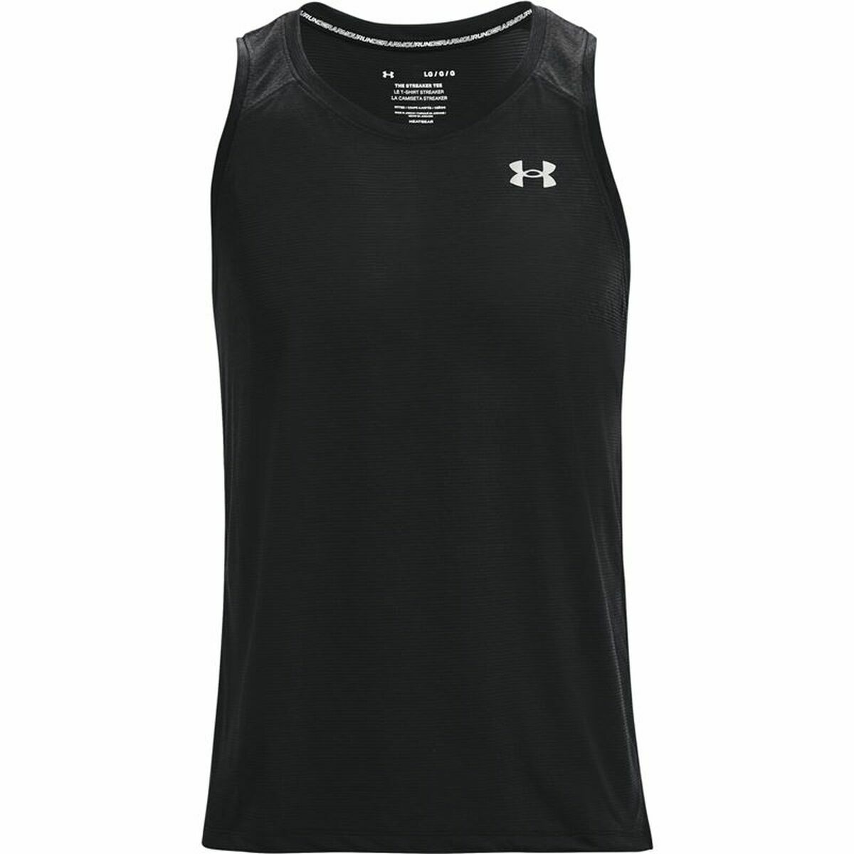 Maglia Smanicata da Uomo Under Armour Streaker Nero