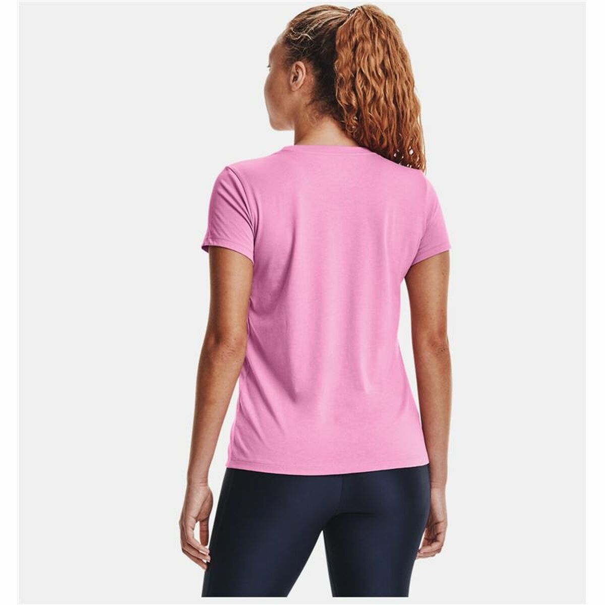 Maglia a Maniche Corte Donna Under Armour Graphic Rosa