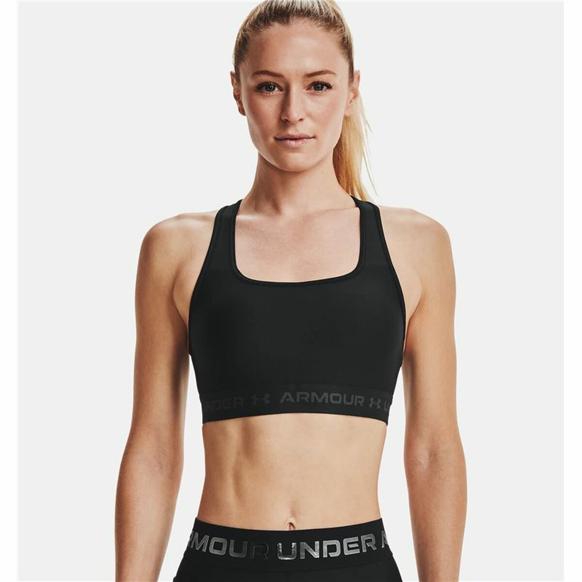 Reggiseno Sportivo Under Armour Crossback  Nero