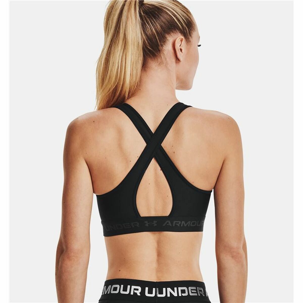 Reggiseno Sportivo Under Armour Crossback  Nero