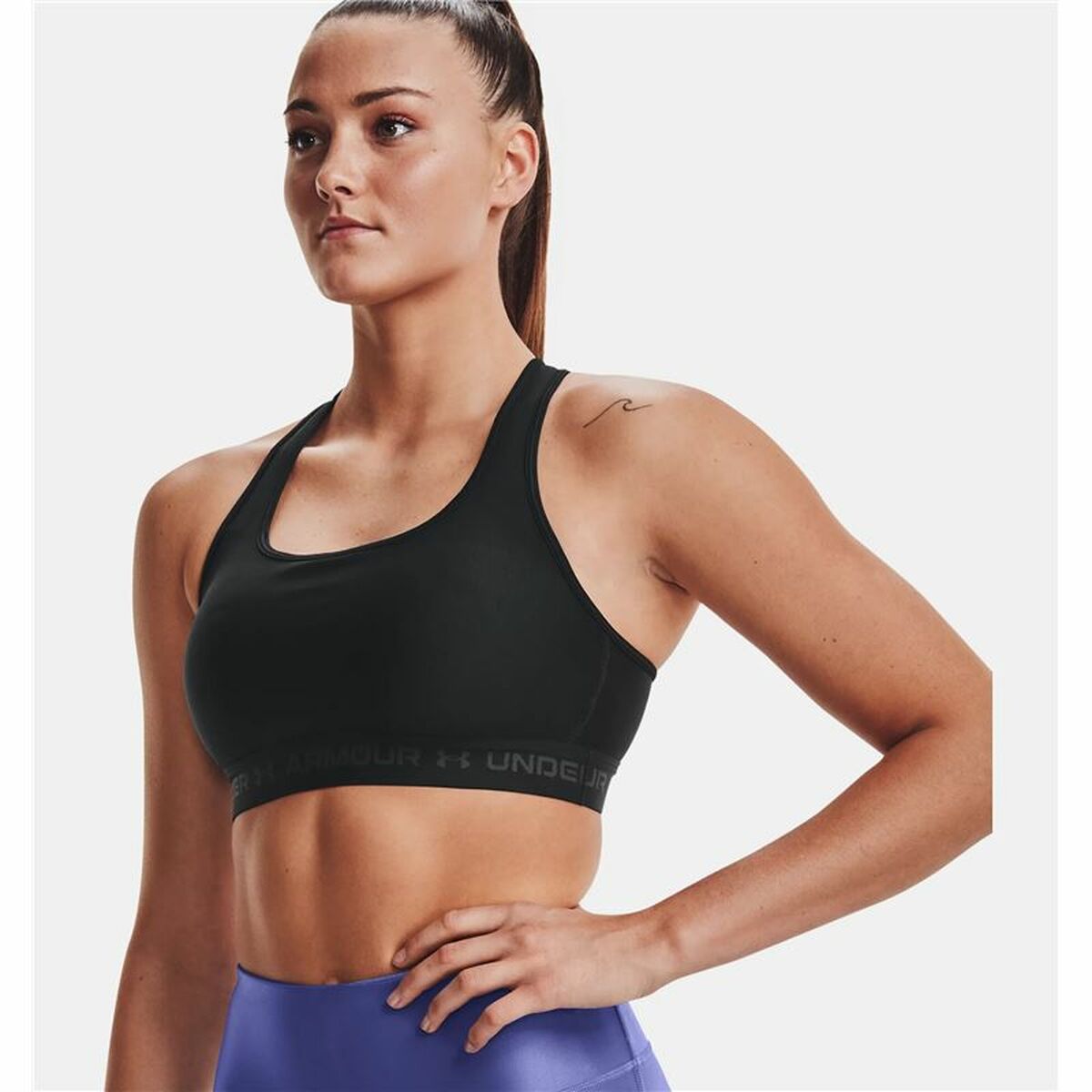 Reggiseno Sportivo Under Armour Crossback  Nero