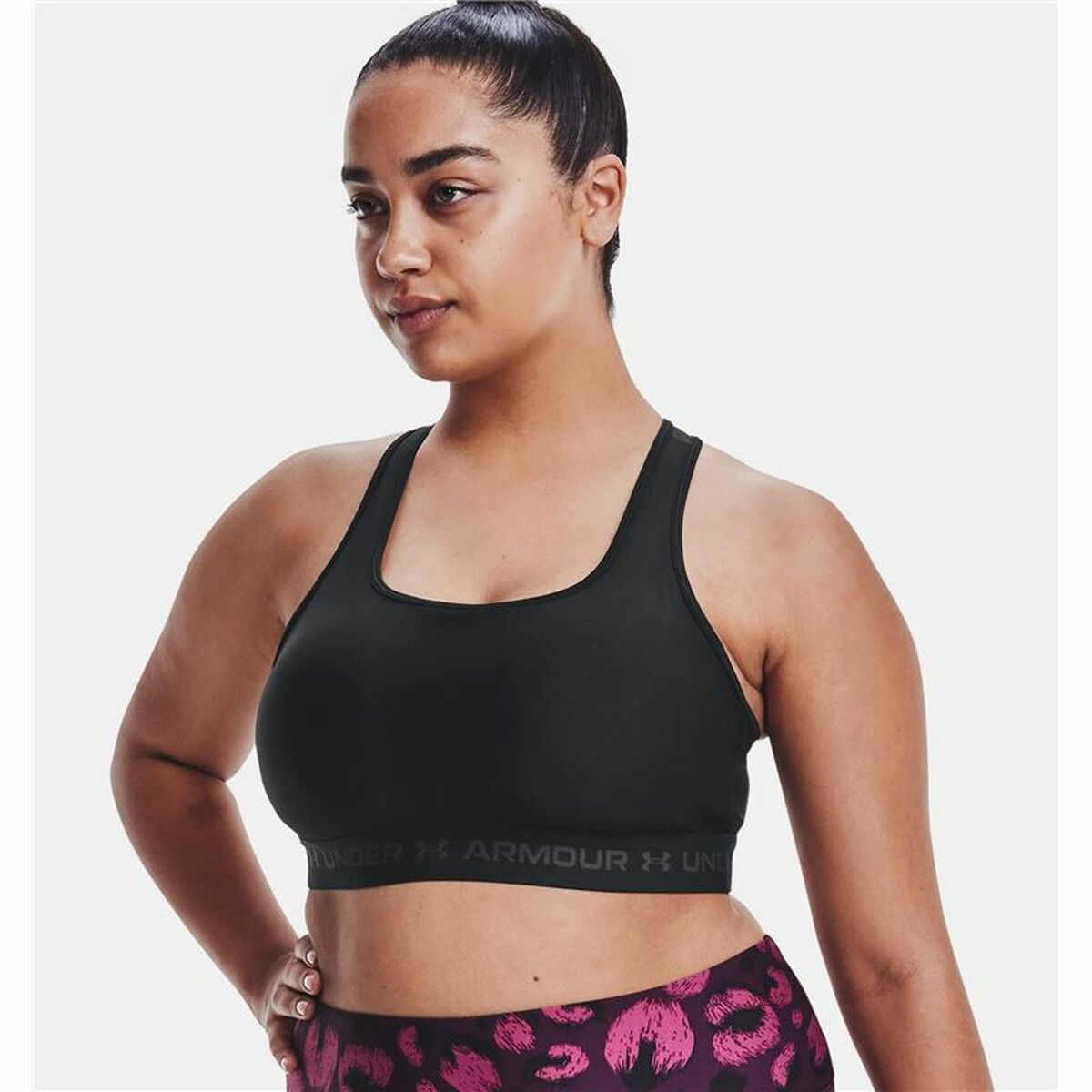 Reggiseno Sportivo Under Armour Crossback  Nero