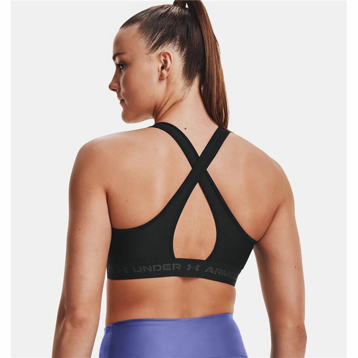 Reggiseno Sportivo Under Armour Crossback  Nero