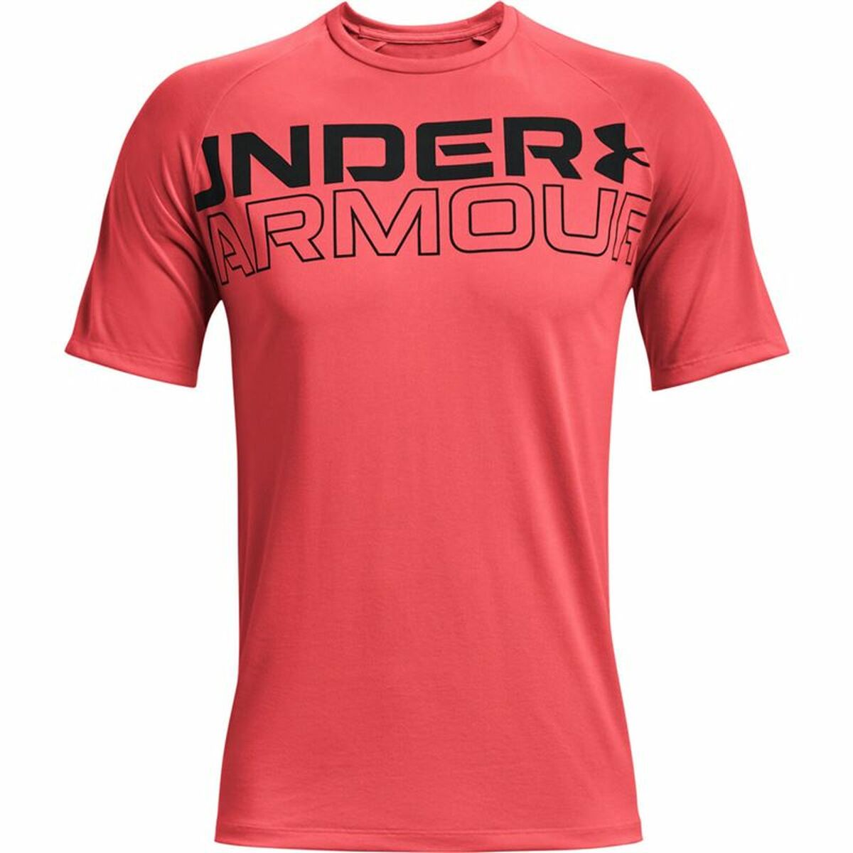 Maglia a Maniche Corte Uomo Under Armour Tech 2.0 Rosso