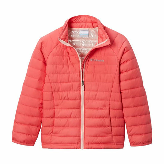 Giacca Sportiva da Bambini Columbia Powder Lite™ Salmone