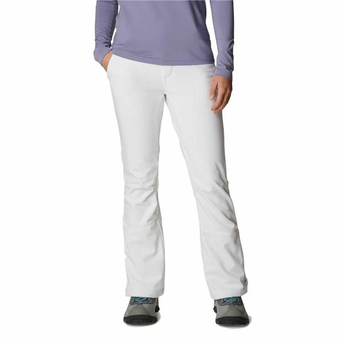 Pantalone Lungo Sportivo Columbia Roffee Ridge IV Donna Bianco