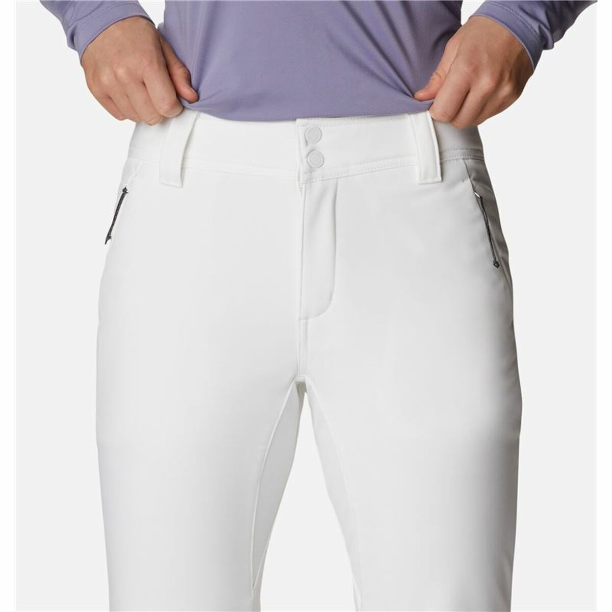 Pantalone Lungo Sportivo Columbia Roffee Ridge IV Donna Bianco