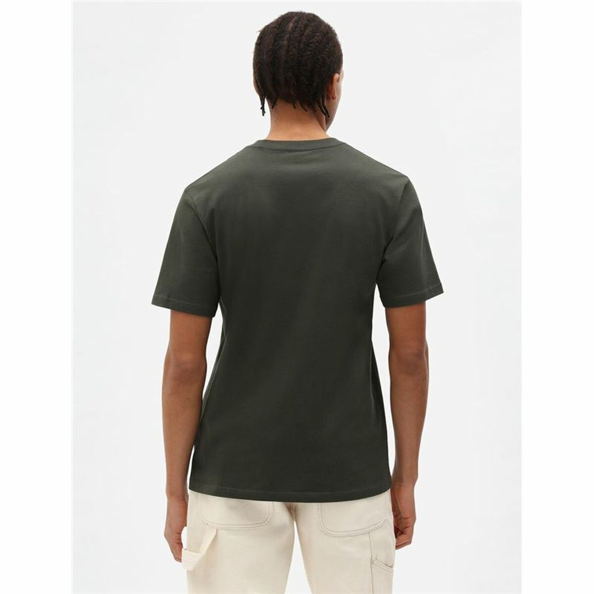 Maglia a Maniche Corte Uomo Dickies Mapleton Verde scuro