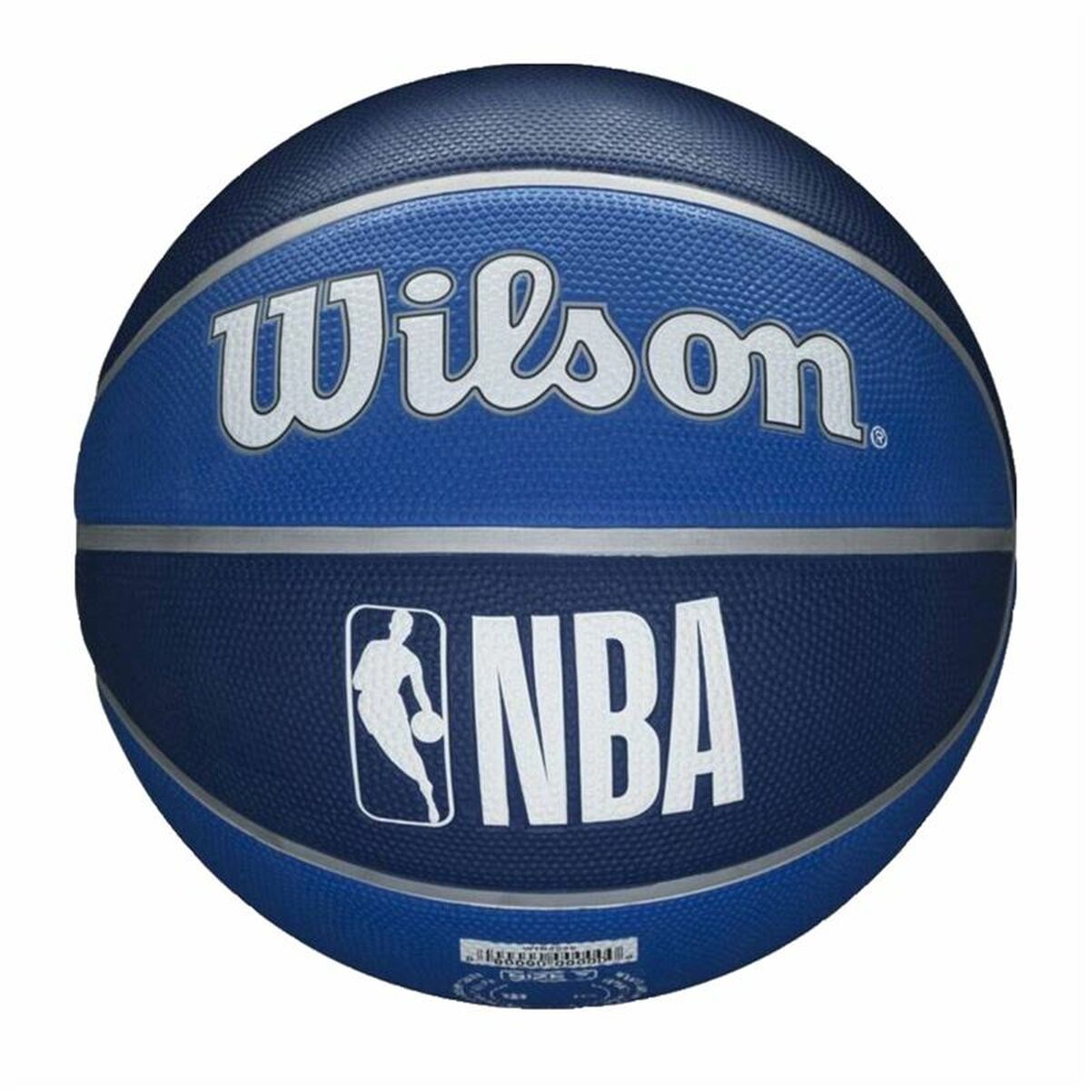 Pallone da Basket Wilson Nba Team Tribute Dallas Mavericks Azzurro Caucciù Taglia unica 7