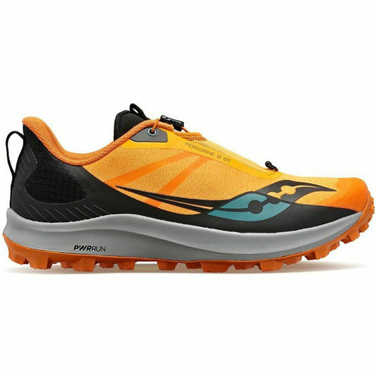 Scarpe da Running per Adulti Saucony Peregrine 12 St Arancio Uomo