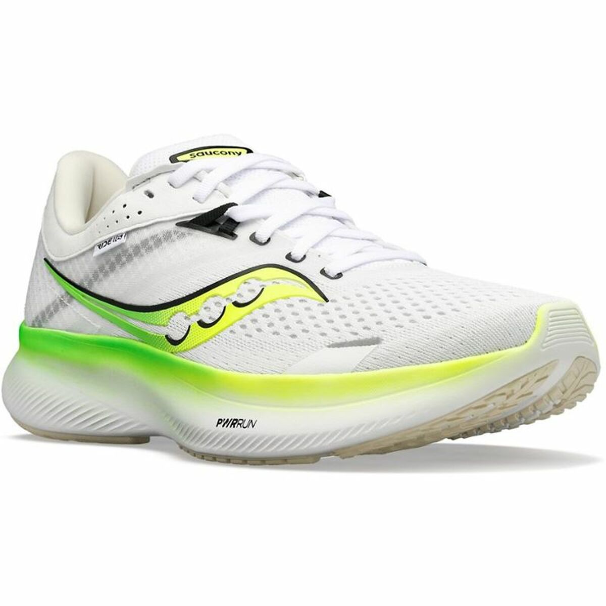 Scarpe da Running per Adulti Saucony Ride 16 Bianco Uomo