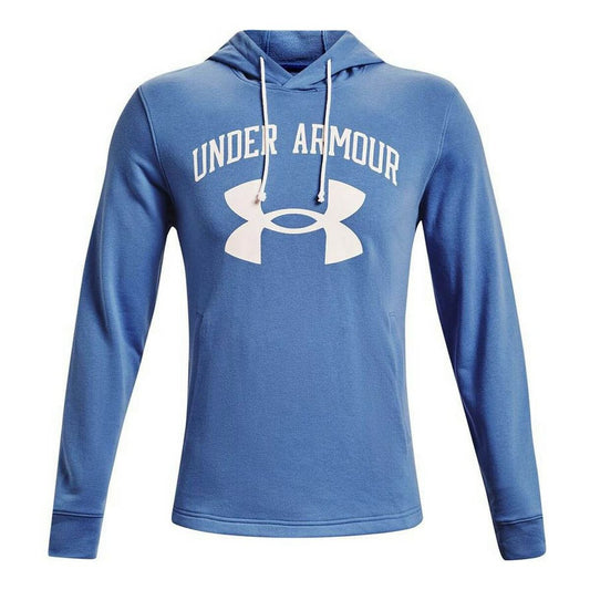 Felpa con Cappuccio Uomo Under Armour Rival Terry Indaco