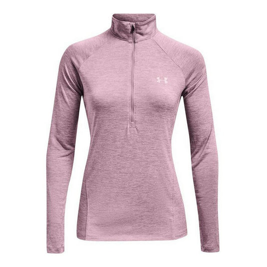 Felpa senza Cappuccio Donna Under Armour Tech Prugna