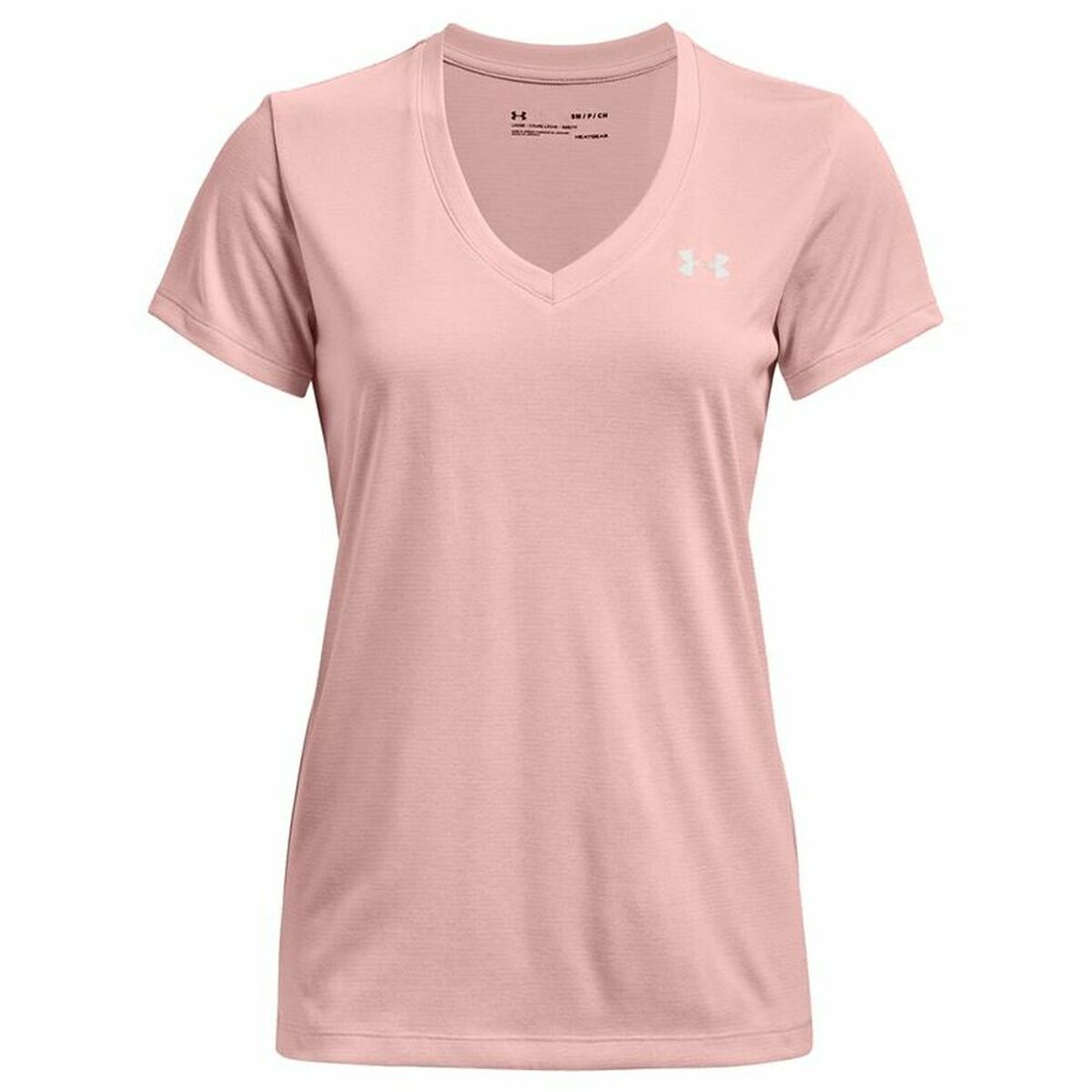 Maglia Sportiva a Maniche Corte Under Armour Tech SSV Rosa