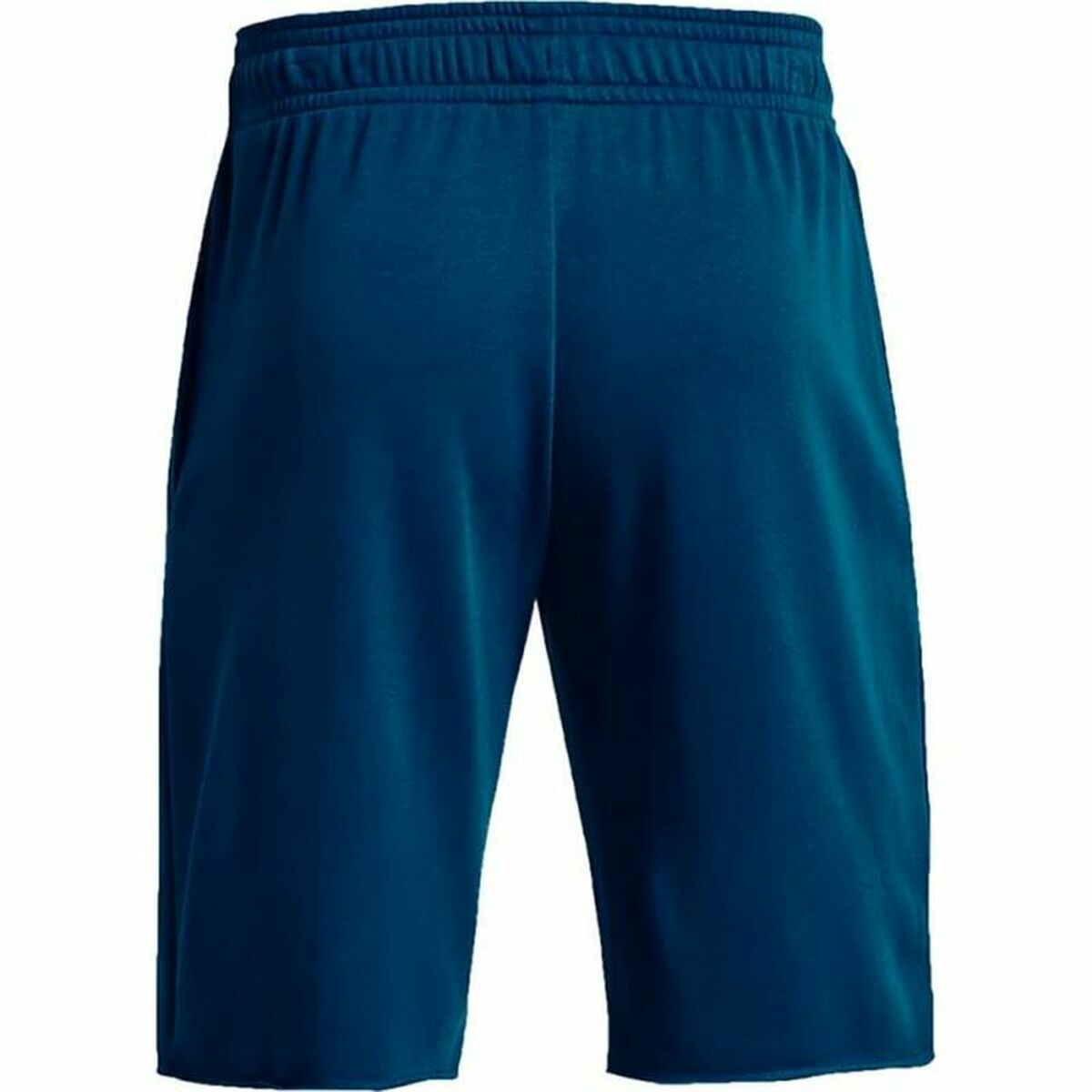 Pantaloni Corti Sportivi da Uomo Under Armour Rival Terry Azzurro