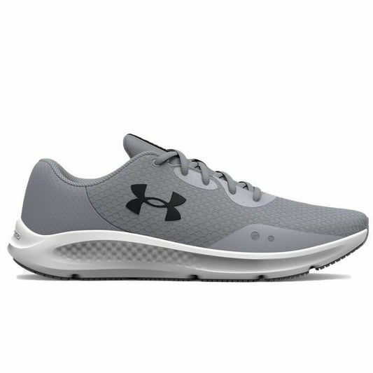 Scarpe da Running per Adulti Under Armour Charged Pursuit 3 Grigio Uomo